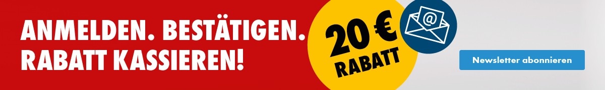 Jetzt zum WÜRTH Newsletter anmelden und Rabatt sichern!